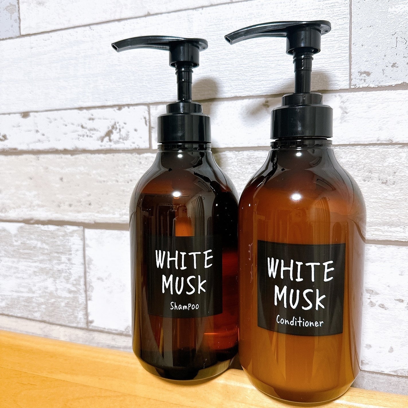 ホワイトムスク シャンプー/コンディショナー/John's Blend/市販シャンプーを使ったクチコミ(8枚目)