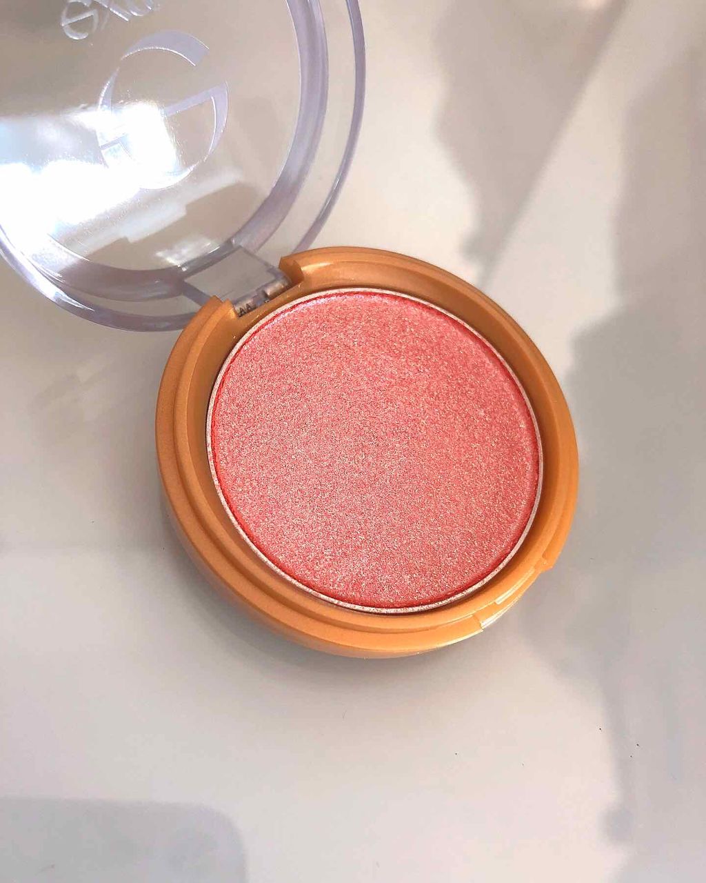 シャイニーシャドウ N/excel/単色アイシャドウを使ったクチコミ(3枚目)