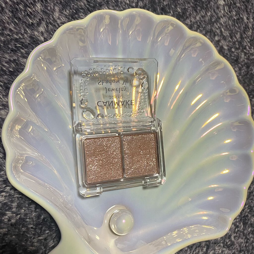 ジュエリーシャドウベール/キャンメイク/アイシャドウパレットを使ったクチコミ（2枚目）