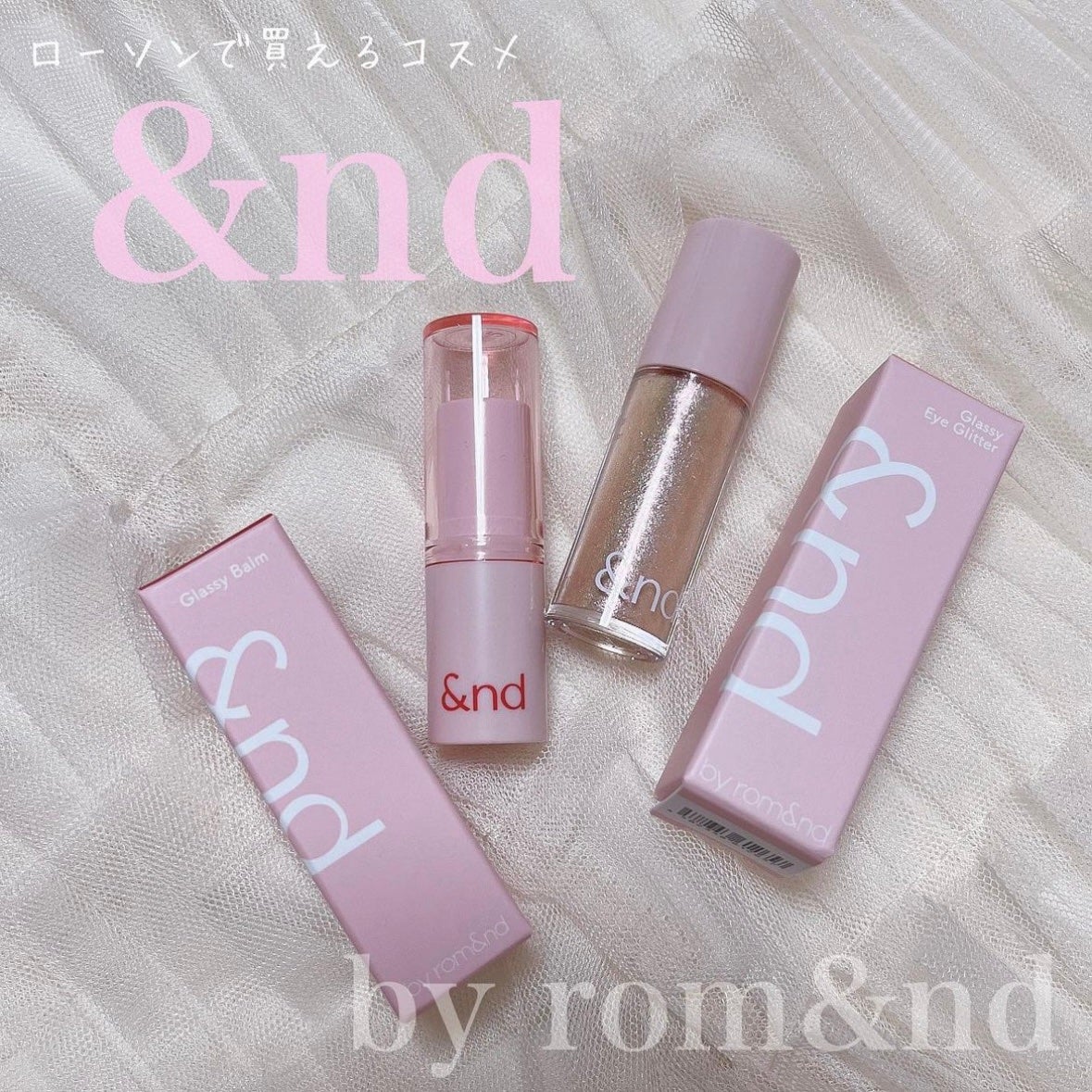 アンドバイロムアンド グラッシーボムティント/&nd by rom&nd/リップティントを使ったクチコミ(1枚目)