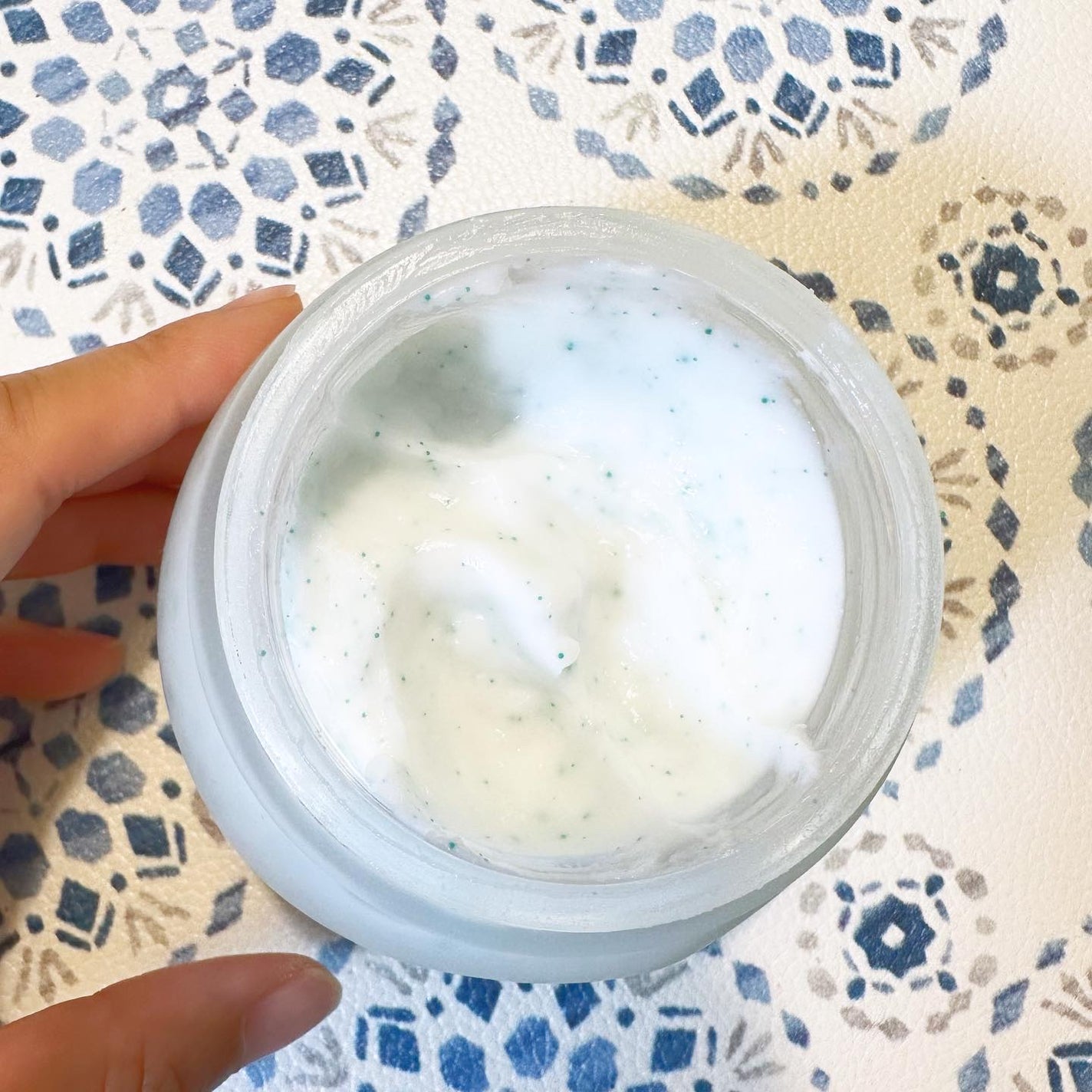 フェイスポリッシャー リフレッシング(ミント)/SABON/スクラブ・ゴマージュを使ったクチコミ(2枚目)