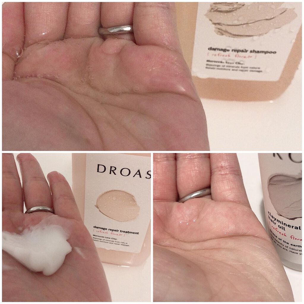 ダメージリペアシャンプー／トリートメント/DROAS/市販シャンプーを使ったクチコミ（2枚目）
