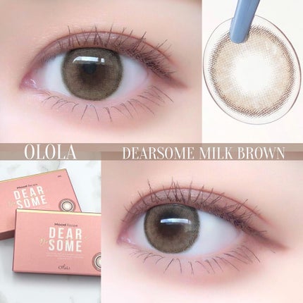 ディアサム(DearSome)/OLOLA/カラーコンタクトレンズを使ったクチコミ(1枚目)