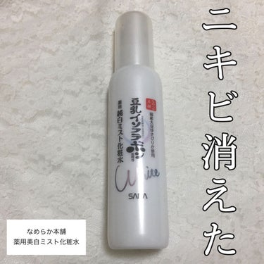 なめらか本舗
薬用美白ミスト化粧水
¥1,100

について、紹介します。


-------------------------------------------------------------