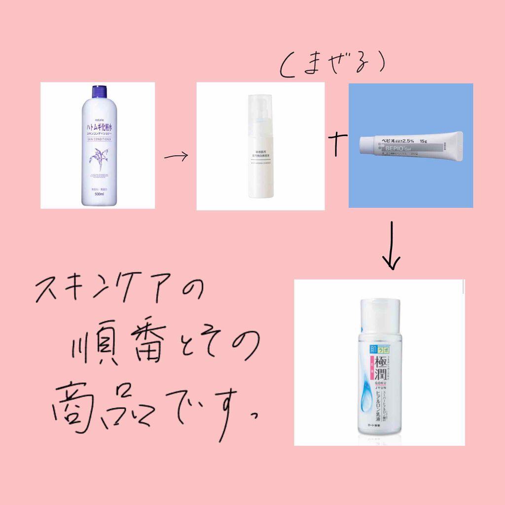 ハトムギ化粧水(ナチュリエ スキンコンディショナー R )/ナチュリエ/化粧水を使ったクチコミ(3枚目)