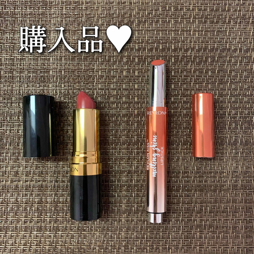 スーパー ラストラス リップスティック/REVLON/口紅を使ったクチコミ(2枚目)