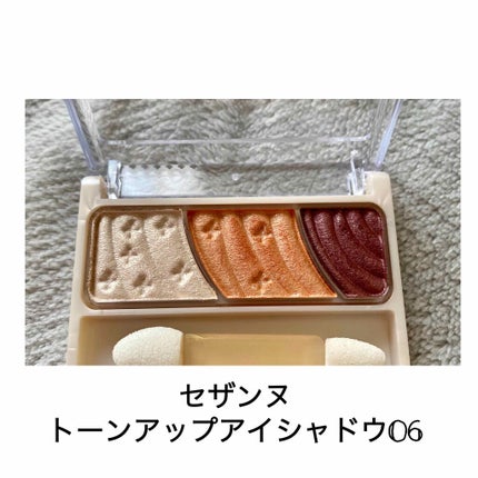 トーンアップアイシャドウ/CEZANNE/アイシャドウパレットを使ったクチコミ(1枚目)