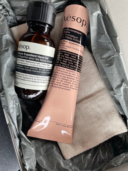 アンドラム アロマティック ハンドバーム/Aesop/ハンドクリームを使ったクチコミ(1枚目)