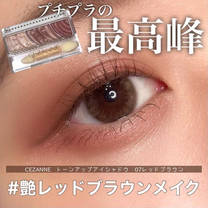 トーンアップアイシャドウ/CEZANNE/アイシャドウパレットを使ったクチコミ(1枚目)