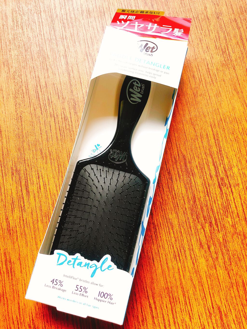 パドルディタングラー/ウェットブラシ/ヘアブラシを使ったクチコミ(1枚目)