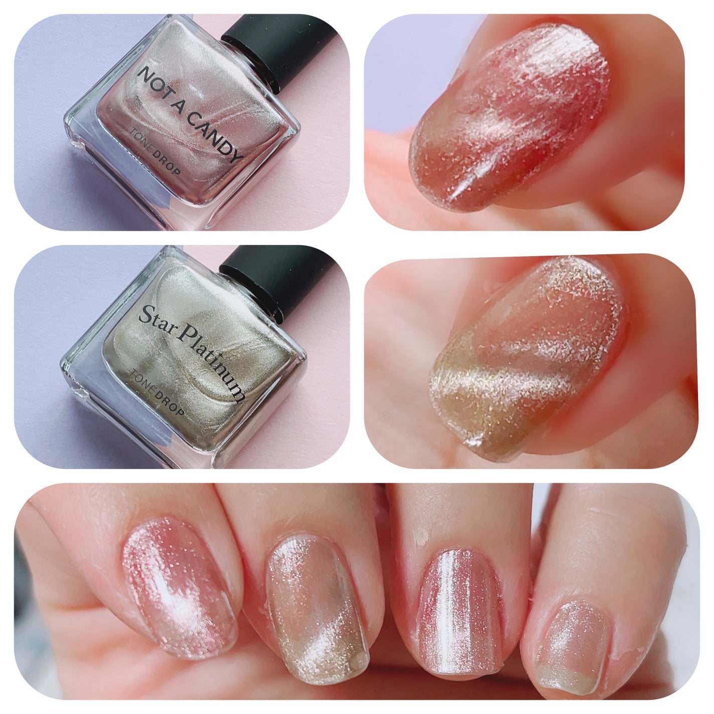 TONE DROP ネイルポリッシュ/D-UP/マニキュアを使ったクチコミ(6枚目)