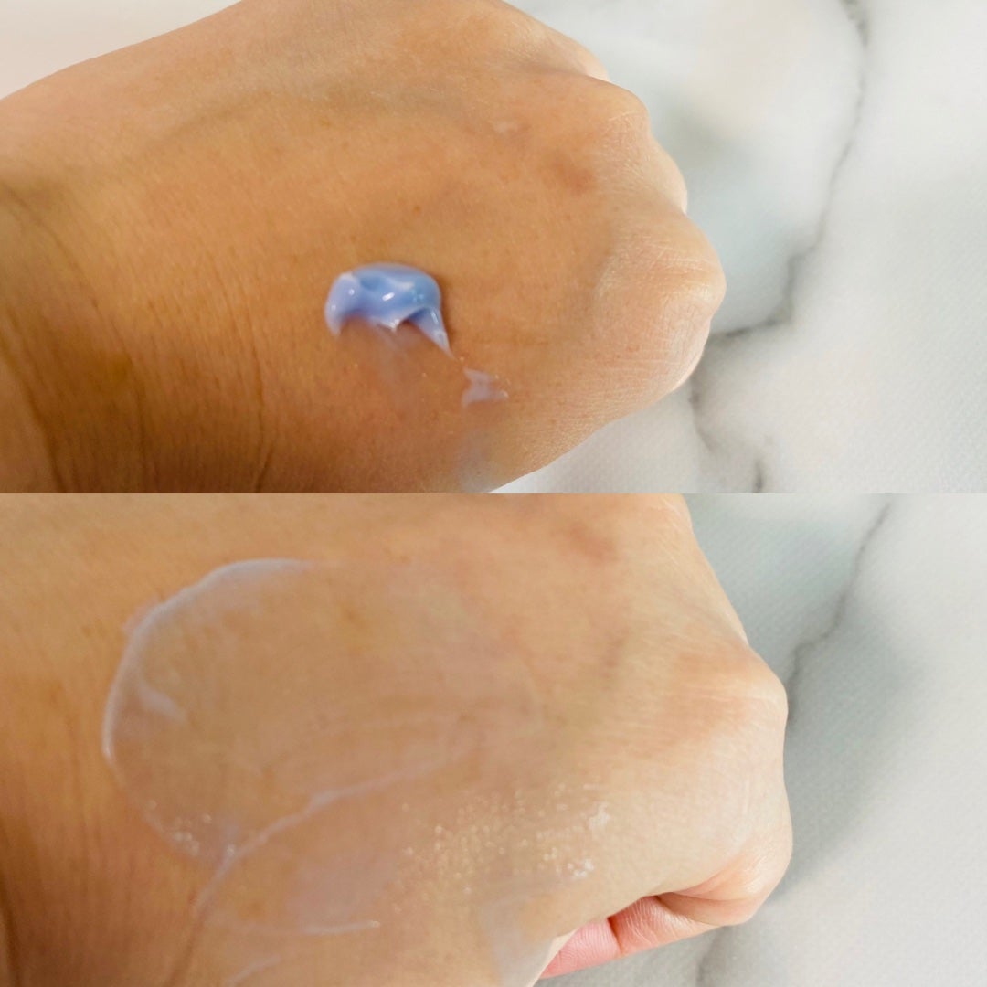 ミッドナイトブルーカーミングクリーム/Klairs/フェイスクリームを使ったクチコミ(3枚目)