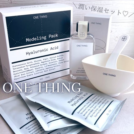 ヒアルロン酸化粧水/ONE THING/化粧水を使ったクチコミ(1枚目)