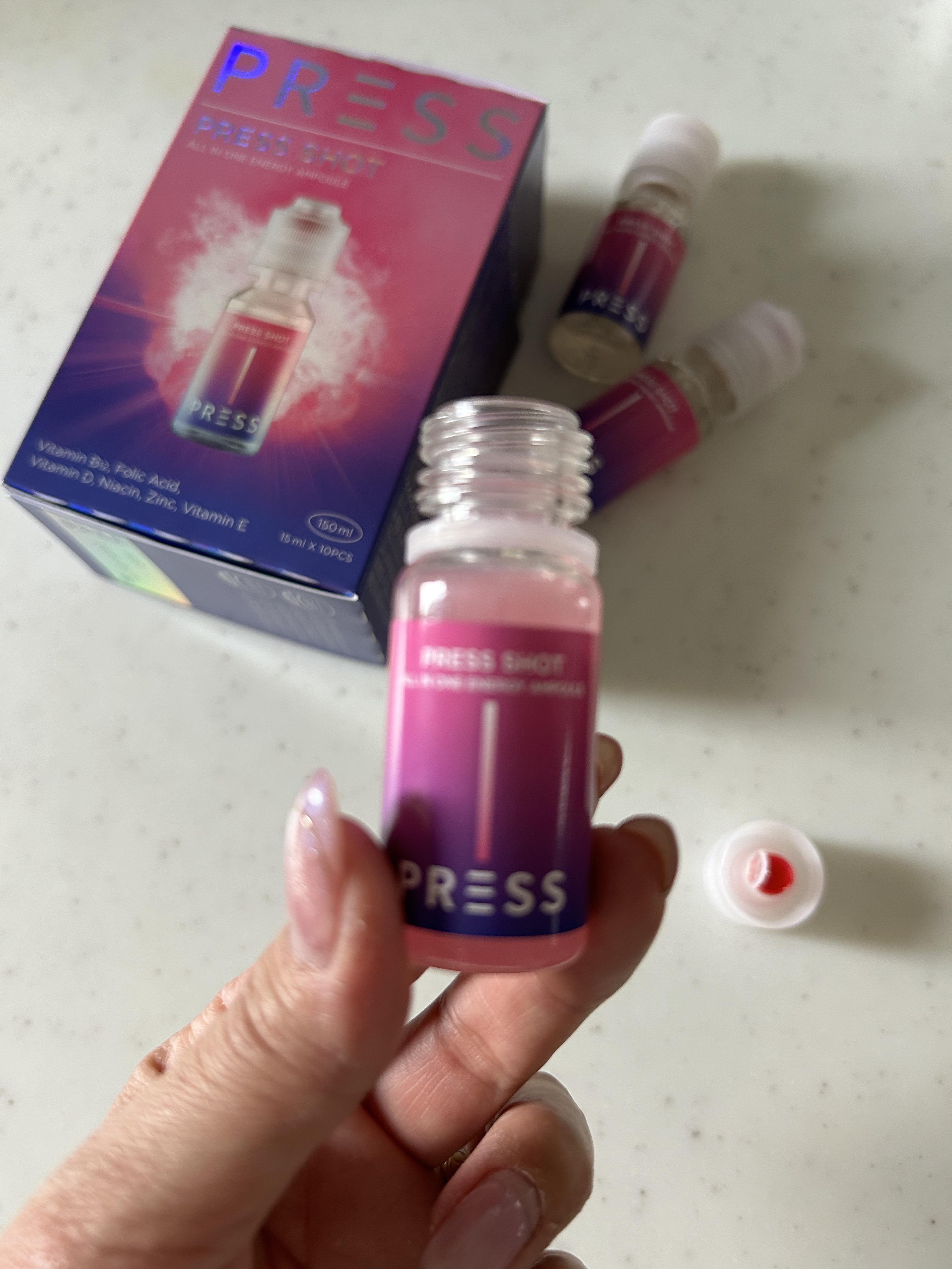 PRESS SHOT/PRESS SHOT/美容サプリメントを使ったクチコミ（2枚目）