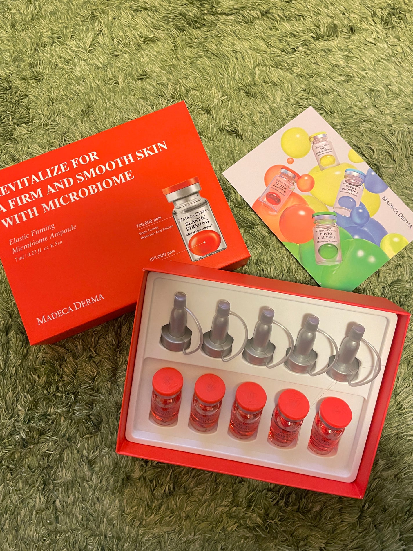 エラスティックファーミング マイクロバイオームアンプル/マデカダーマ/美容液を使ったクチコミ(1枚目)