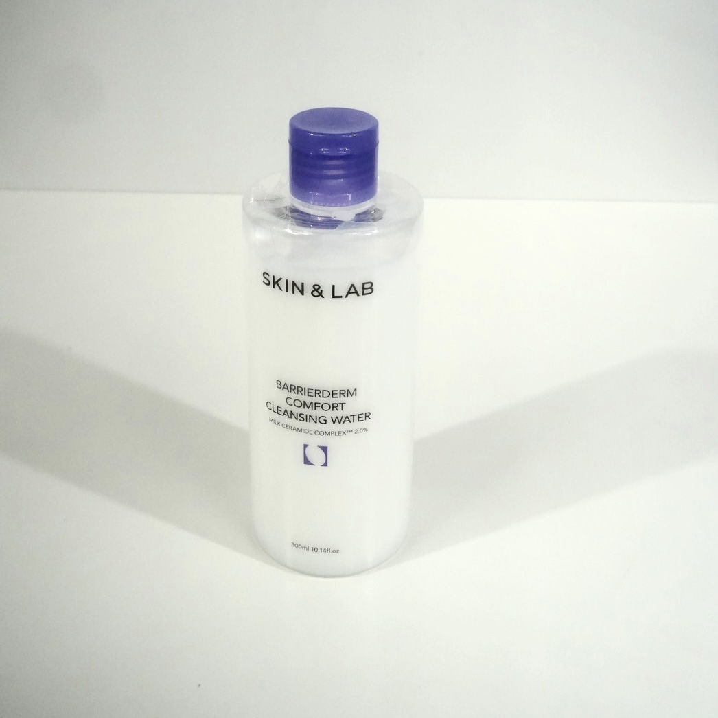 バリアダームクレンジングウォーター/SKIN&LAB/クレンジングウォーターを使ったクチコミ（1枚目）