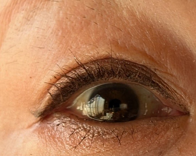 イロミッケ カラーリキッドアイライナー 09 メタリックブラウン(Metallic Brown)/iromikke/リキッドアイライナーを使ったクチコミ（2枚目）