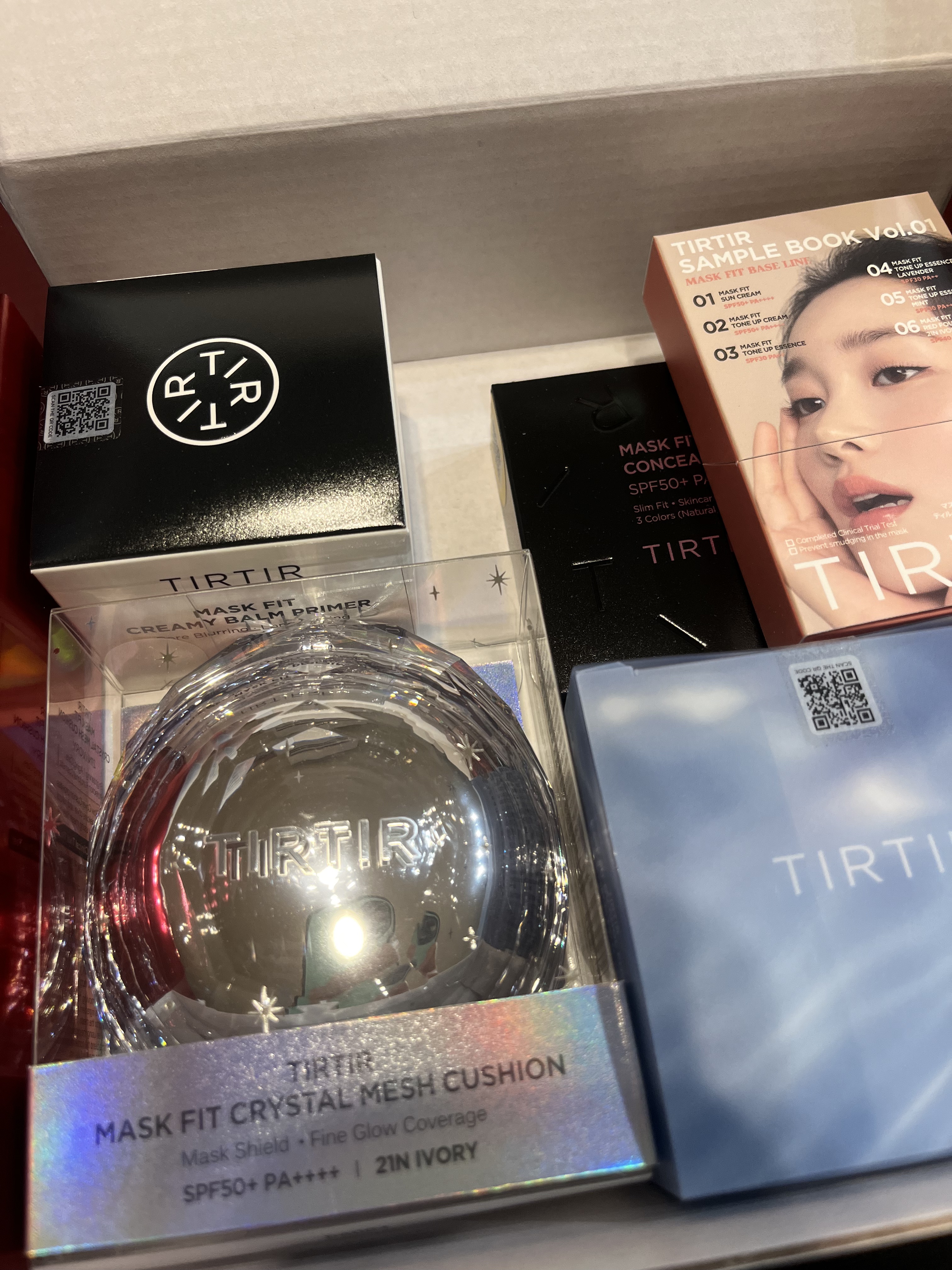 マスクフィットメイクアップ クールフィクサー/TIRTIR(ティルティル)/フィックスミストを使ったクチコミ（1枚目）