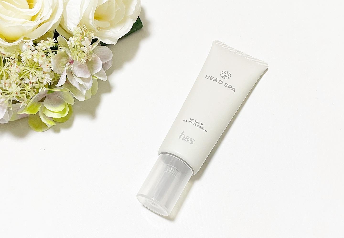 リフレッシュ マッサージクリーム/h&s/洗い流すヘアトリートメントを使ったクチコミ（1枚目）