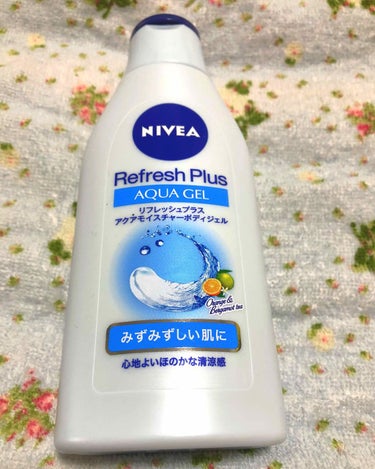 ❀メーカー
    NIVEA

❀商品名
    リフレッシュプラスアクアモイスチャーボディジェル

❀使い心地
私は毎日ボディークリームを塗るのですが、旅行の時に忘れてしまいそこの薬局で1番安かった