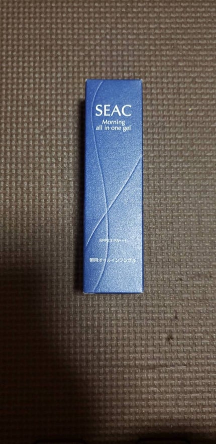 朝用オールインワンゲル/SEAC/オールインワン化粧品を使ったクチコミ(1枚目)