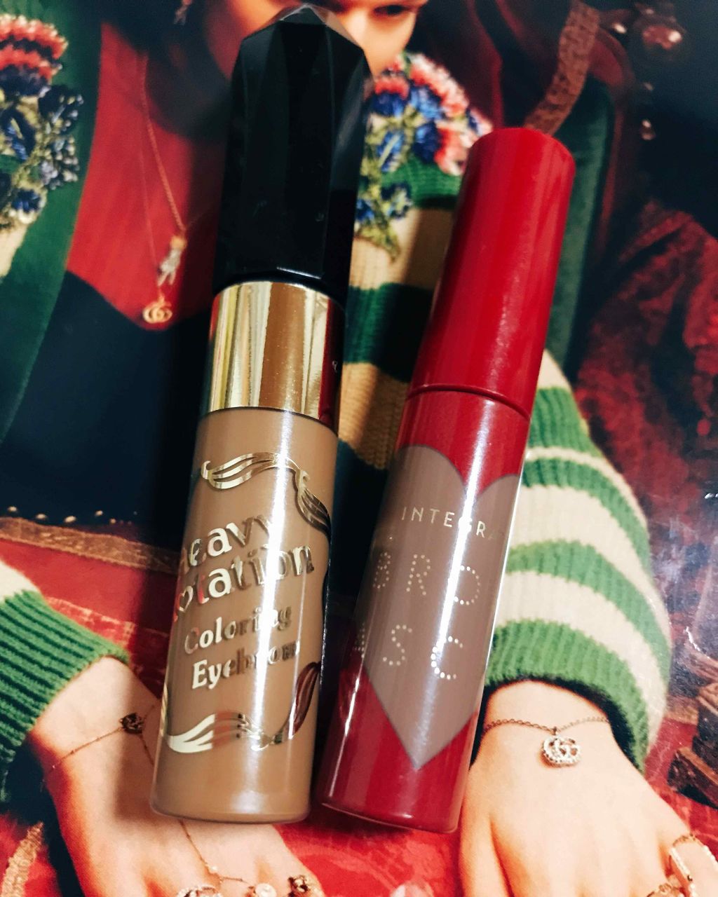 ニュアンスアイブローマスカラ/インテグレート/眉マスカラを使ったクチコミ（2枚目）