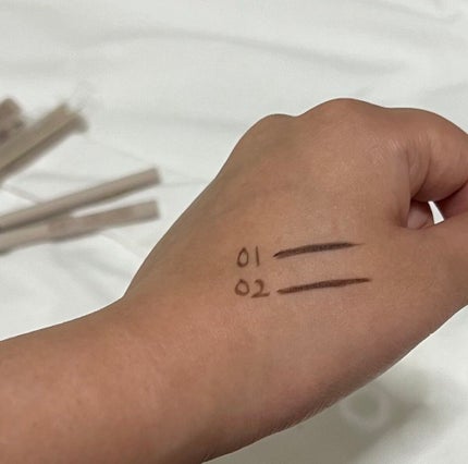 ニュアンスフル ペンシルライナー /excel/ペンシルアイライナーを使ったクチコミ(2枚目)