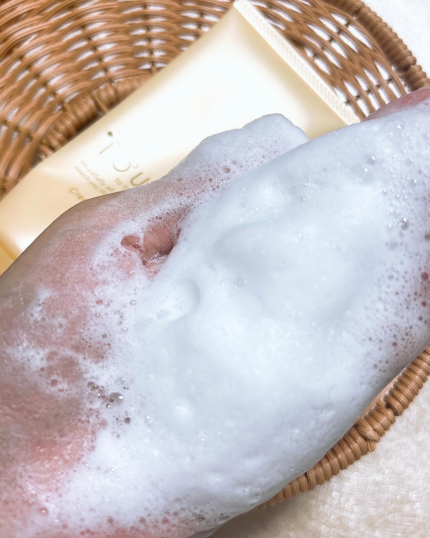 TOUQU to tone シュガーソープ/TOUQU to tone/洗顔石鹸を使ったクチコミ(4枚目)