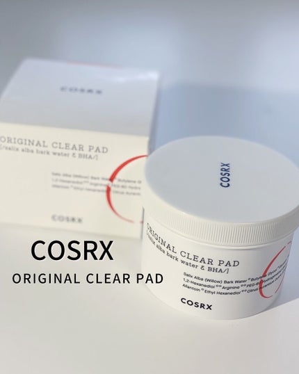 ワンステップオリジナルクリアパッド/COSRX/トナーパッドを使ったクチコミ(1枚目)