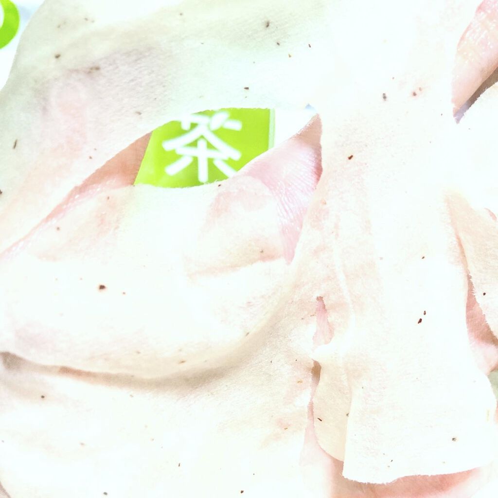 ワフードメイド　宇治抹茶マスク/pdc/シートマスク・パックを使ったクチコミ（3枚目）