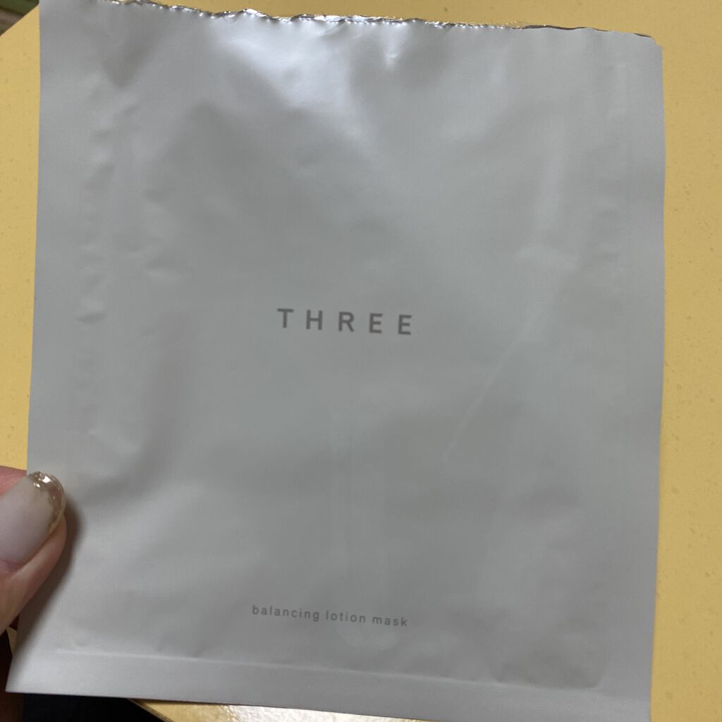 バランシング ローション マスク/THREE/シートマスク・パックを使ったクチコミ（1枚目）
