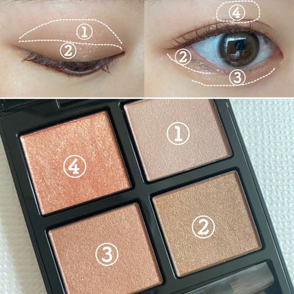 アディクション ザ アイシャドウ パレット/ADDICTION/アイシャドウパレットを使ったクチコミ(4枚目)