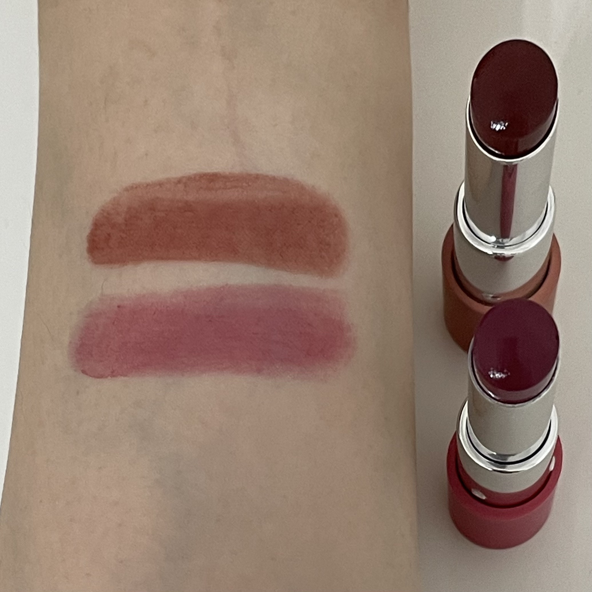 ノーウェアリップスティック バーミンググロー/espoir/口紅を使ったクチコミ（2枚目）