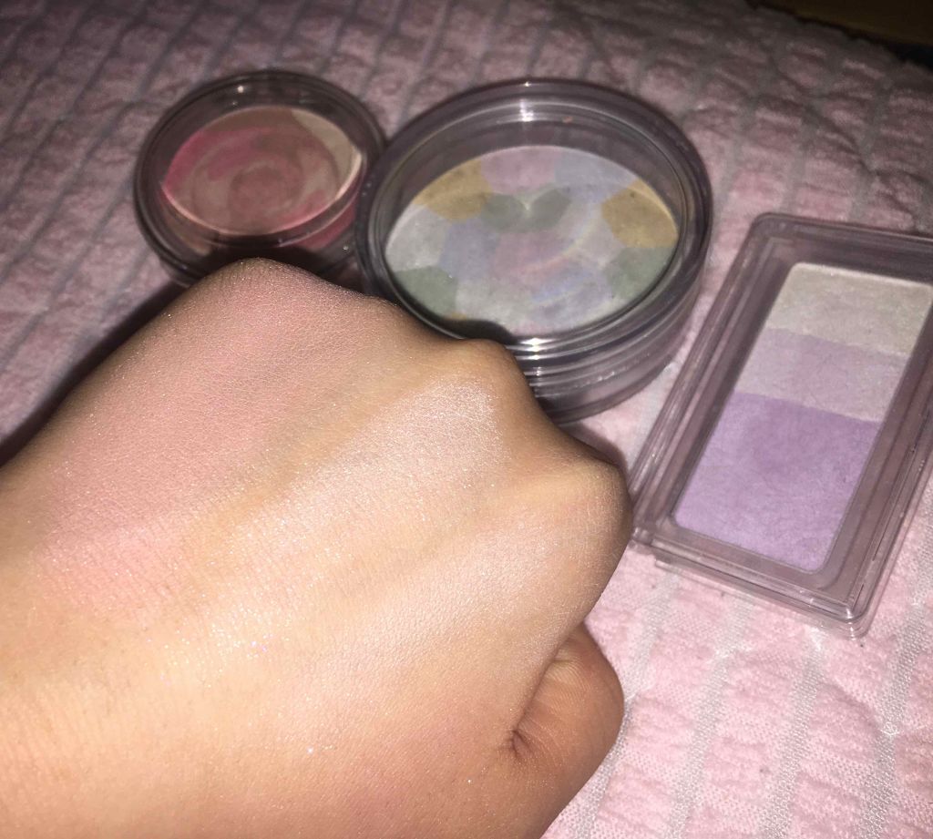 ハイライトカラー ミックスタイプ/無印良品/パウダーハイライトを使ったクチコミ(2枚目)