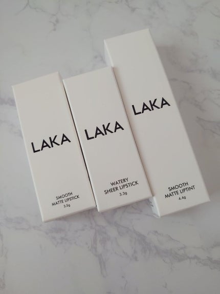 スムースマットリップスティック/Laka/口紅を使ったクチコミ(7枚目)