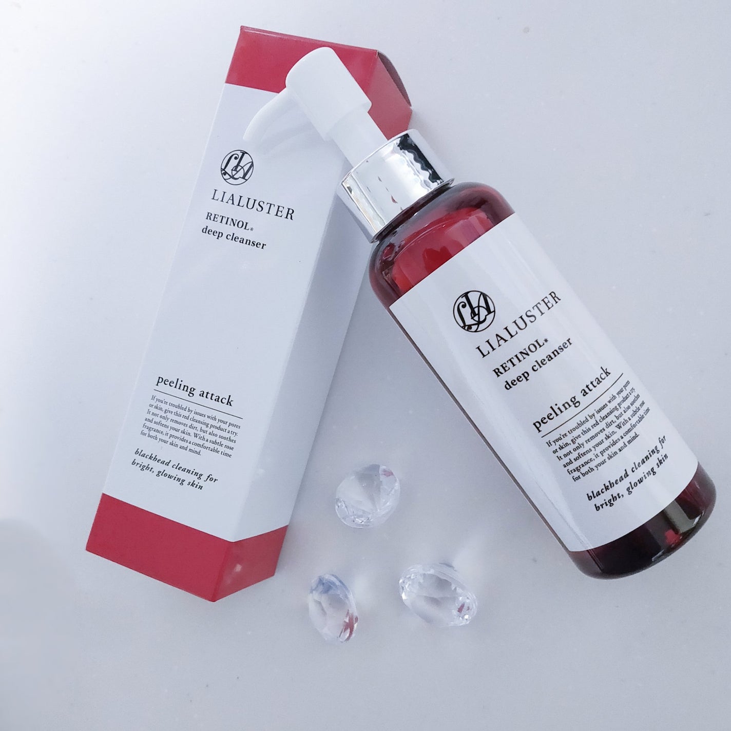 レチノールディープクレンザー/LIALUSTER/その他洗顔料を使ったクチコミ(1枚目)