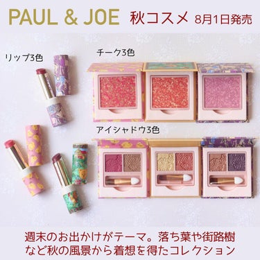 アイカラー CS/PAUL & JOE BEAUTE/パウダーアイシャドウを使ったクチコミ（2枚目）