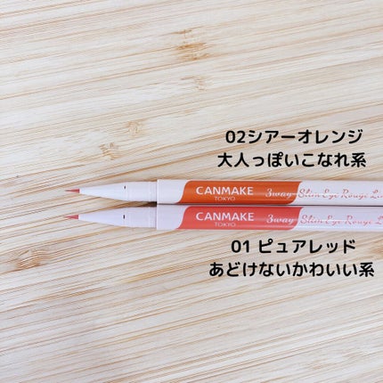 3wayスリムアイルージュライナー/キャンメイク/リキッドアイライナーを使ったクチコミ(2枚目)