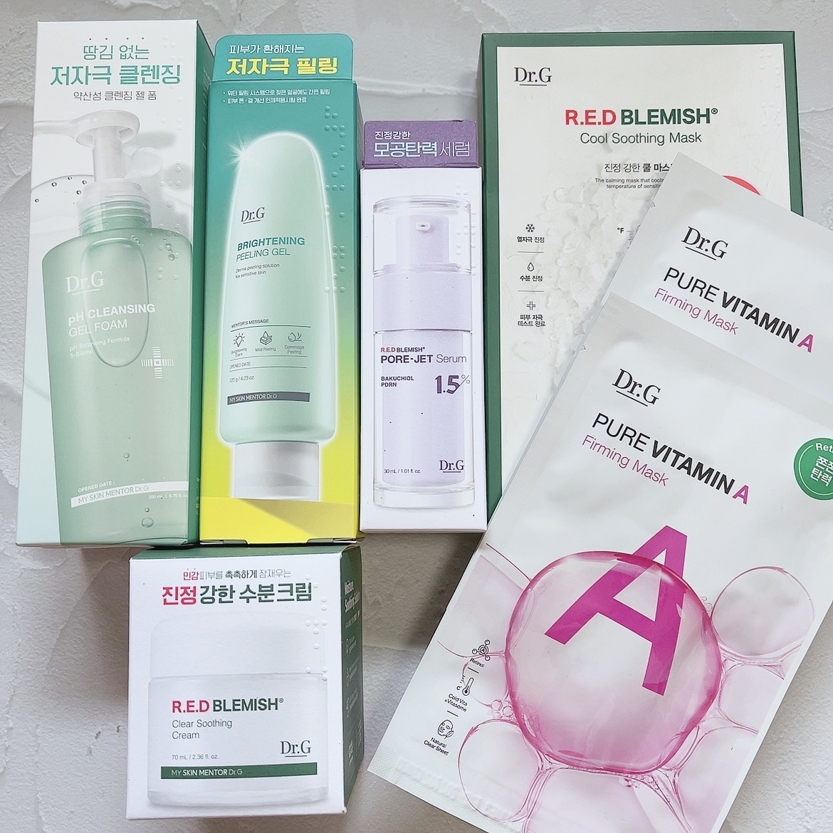 弱酸性クレンジングジェルフォーム/Dr.G/その他洗顔料を使ったクチコミ（2枚目）