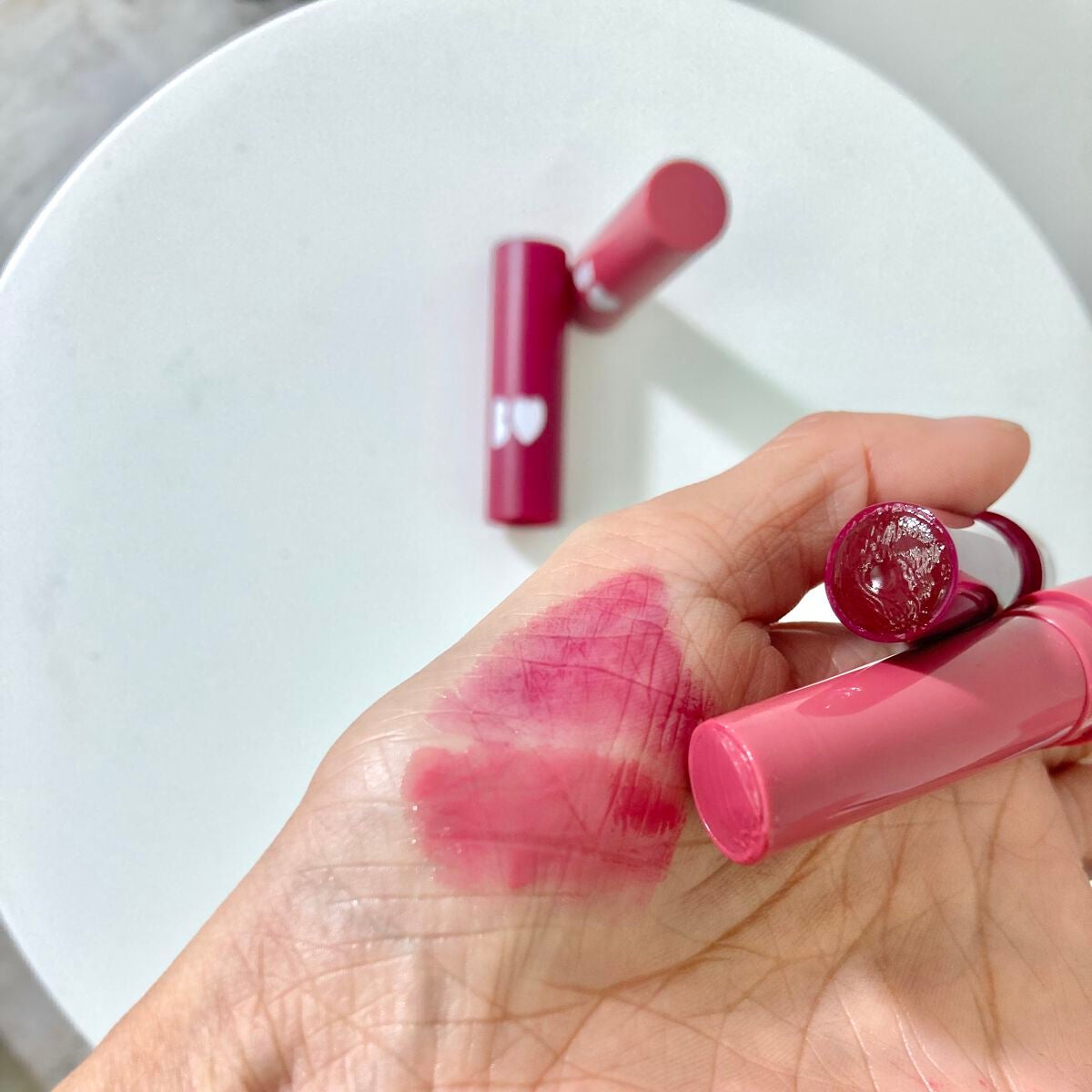 つやぷるリップR/b idol/口紅を使ったクチコミ(2枚目)