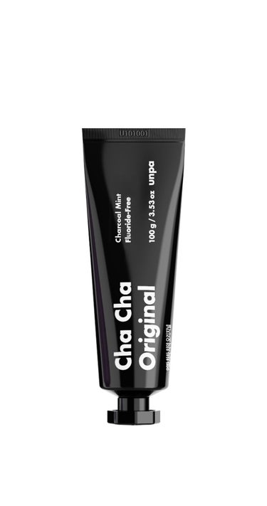 試してみた】Cha Cha Charcoal Black Toothpaste／unpa | LIPS