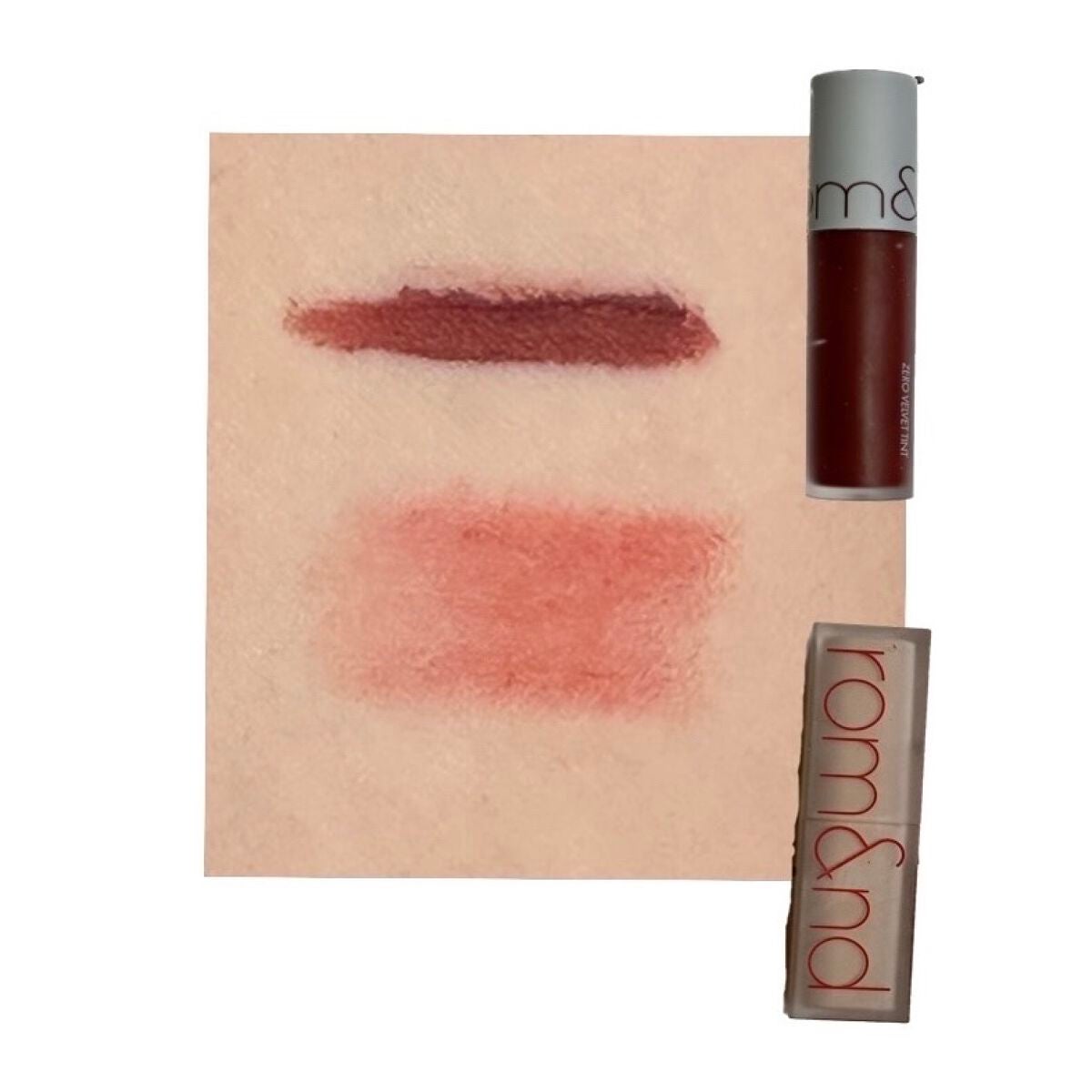 ゼロベルベットティント/rom&nd/リップティントを使ったクチコミ(4枚目)