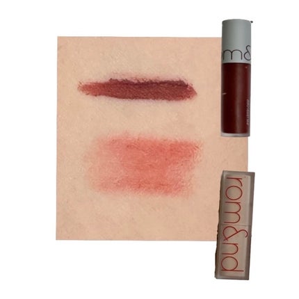 ゼロベルベットティント/rom&nd/リップティントを使ったクチコミ(4枚目)