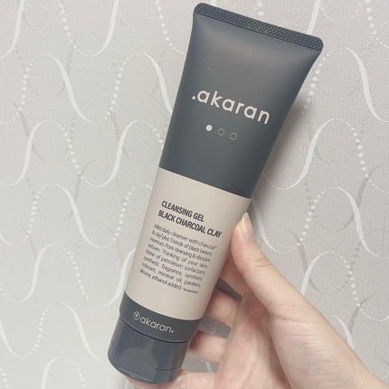 ブラックジェルクレンジング/.akaran/クレンジングジェルを使ったクチコミ(1枚目)
