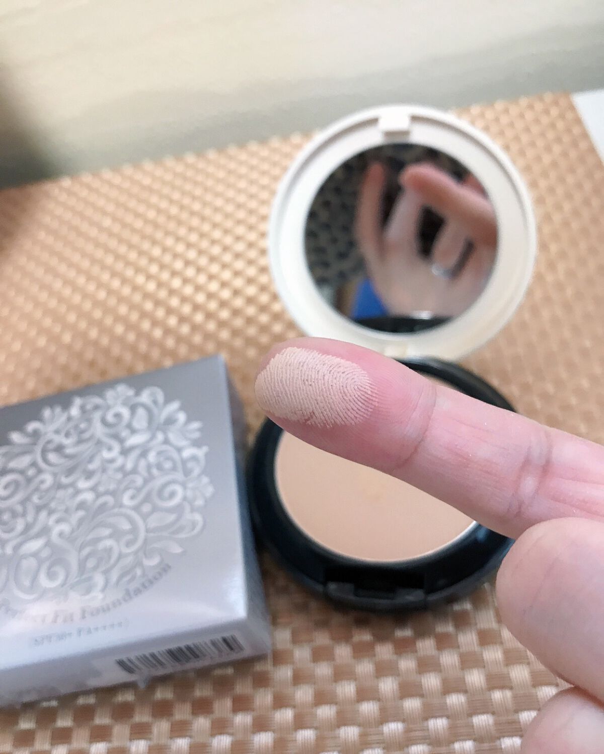 パーフェクトフィットファンデーション/フューチャーラボ/パウダーファンデーションを使ったクチコミ(3枚目)