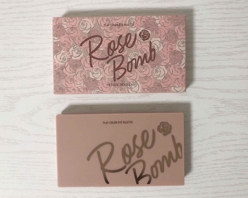 プレイカラーアイパレット ローズボム/ETUDE/アイシャドウパレットを使ったクチコミ(1枚目)