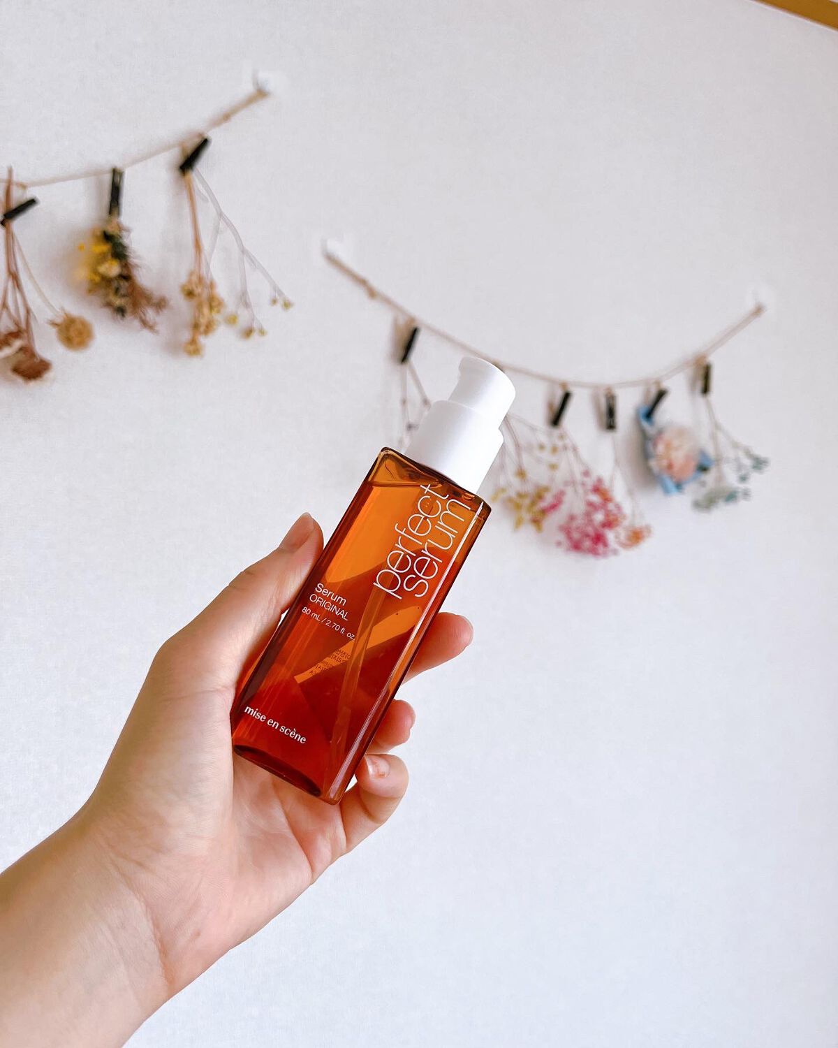 パーフェクト セラム オリジナル/miseenscene/ヘアオイルを使ったクチコミ(2枚目)