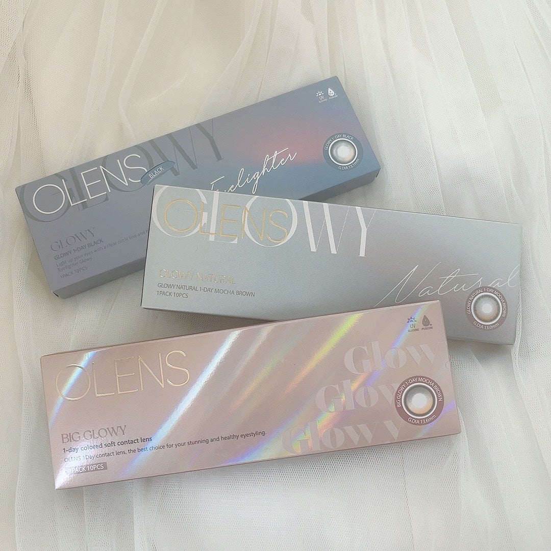 Glowy 1day/OLENS/ワンデー(1DAY)カラコンを使ったクチコミ(3枚目)