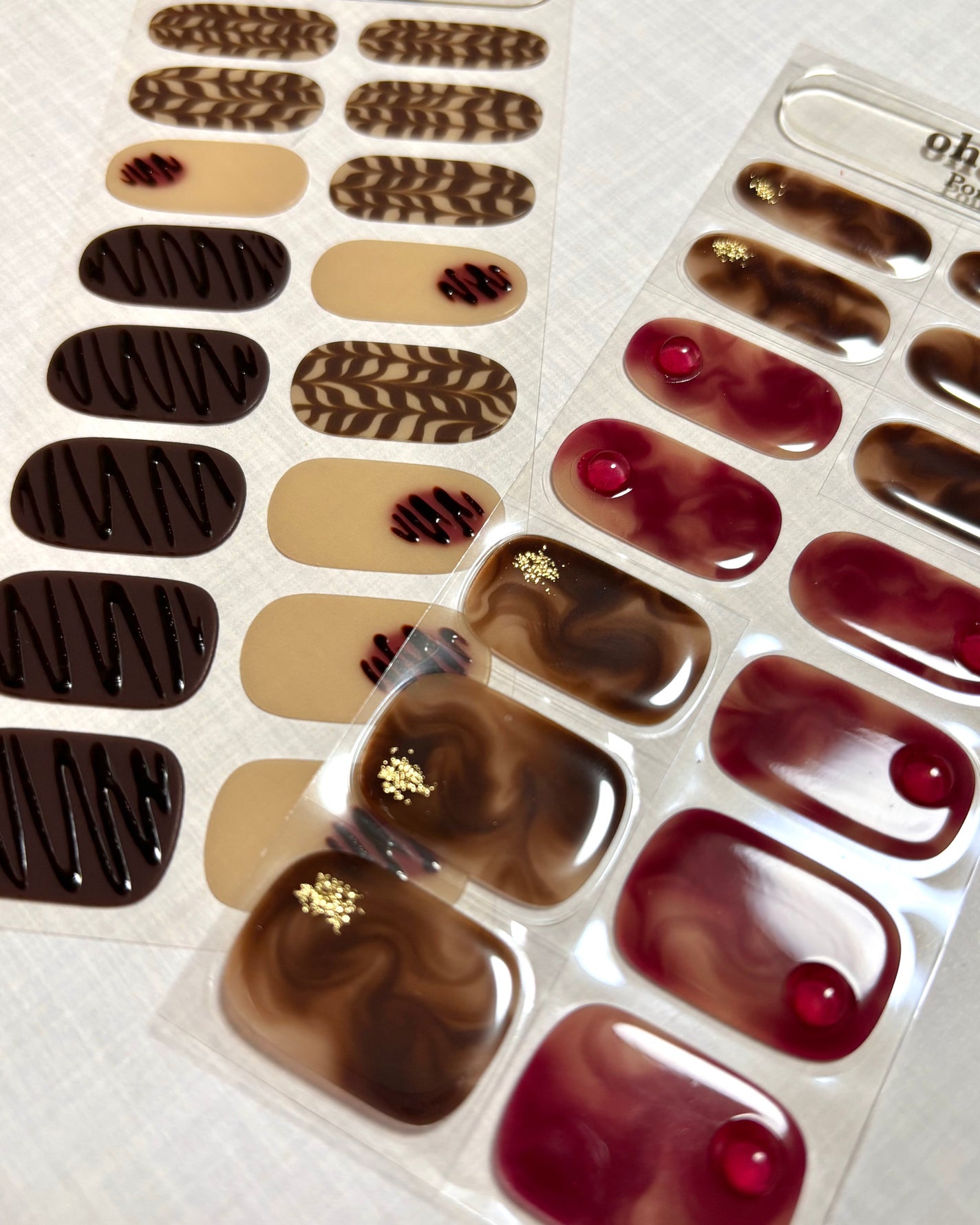 セミキュアジェルネイル(ハンド)/ohora/ネイルシールを使ったクチコミ(7枚目)