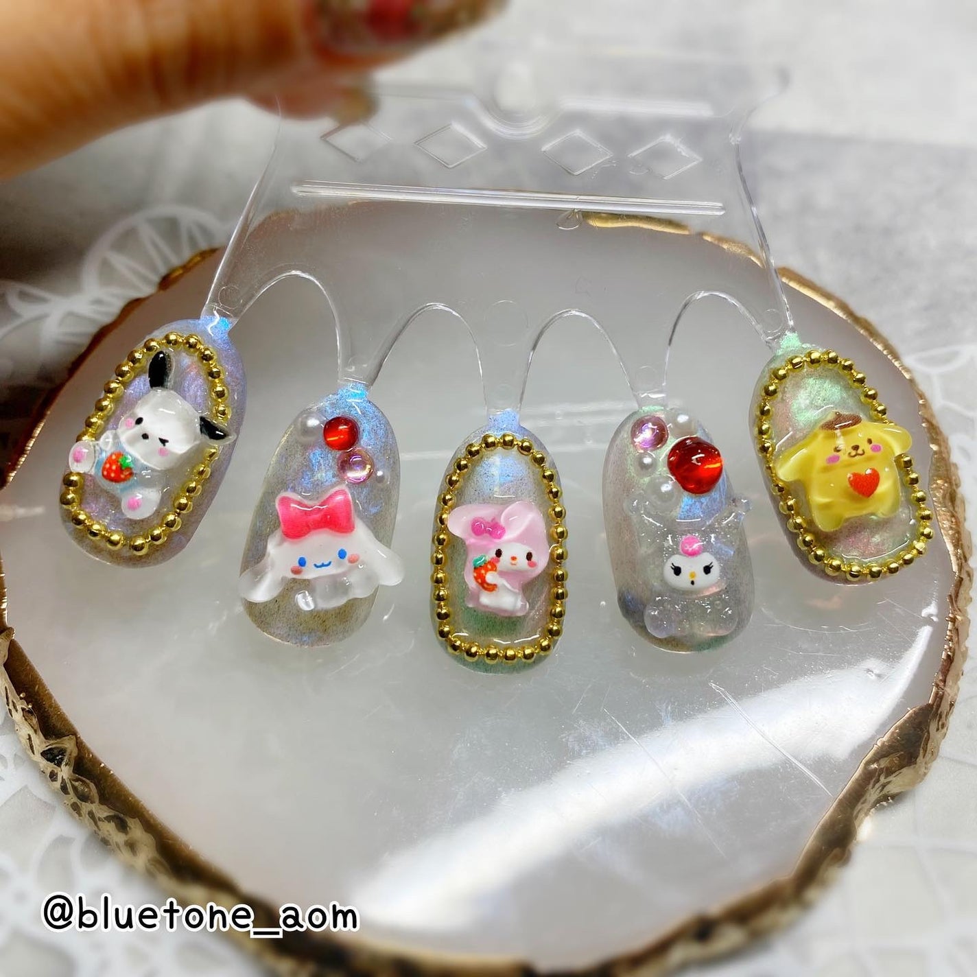 ⋆͛🦖⋆͛aomi on LIPS 「アリエクマグを試そうと思って作ったチップに無性に乗せたくなって..」(6枚目)